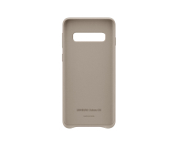 Etui Leather Cover do Samsung Galaxy S10 szare - 478368 - zdjęcie 3